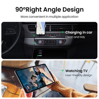 UGREEN USB typ C kabel do Xiaomi POCO Samsung S20 S21 szybkie ładowanie USB C kabel 90 stopni kąt QC 3.0 kabel do gier USB typ C 4